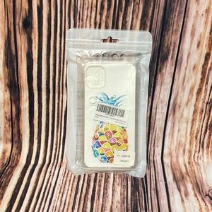 Colorful Pineapple iPhone 11 slim soft silicone phone case